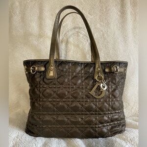 ❌SOLD❌ CHRISTIAN DIOR Coated Canvas Cannage Panarea Tote